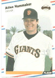 1988 Fleer Baseball Cards      083      Atlee Hammaker